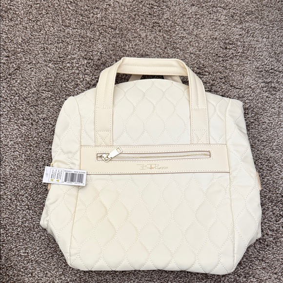 NWT Chic Cream Quilted Backpack main image 10